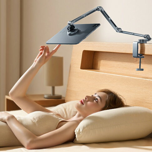 Rtako銳塔克LQ T01 360°旋轉合金懸臂支架平板夾手機架 8