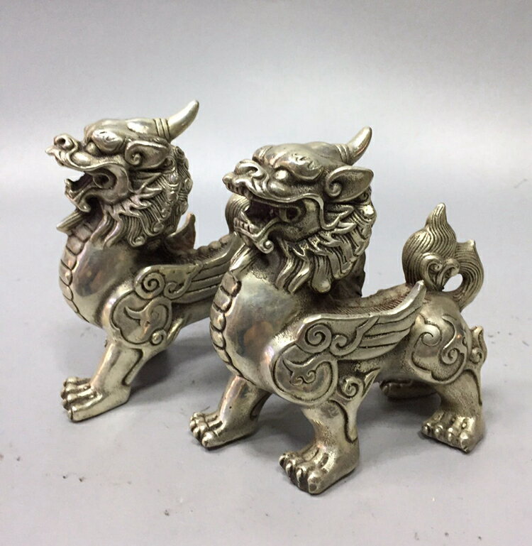 純銅麒麟招財麒麟一對招財鎮宅獨角獸家居裝品風水工藝品擺件 協貿國際日用品生活9館 樂天市場rakuten