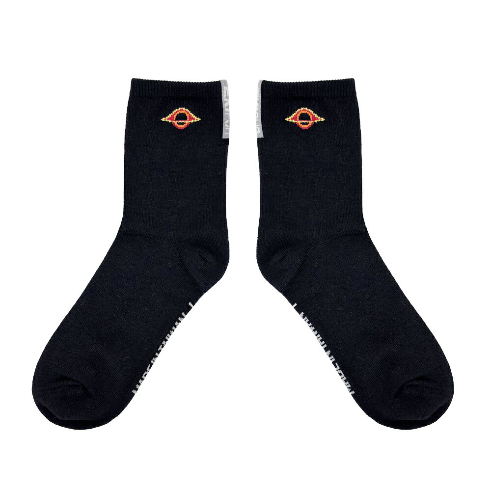 【EKIfun】Coolmax頂級機能襪《黑洞》排汗除臭 敏感肌適用 親子襪 22-30cm 抑菌除臭襪 0