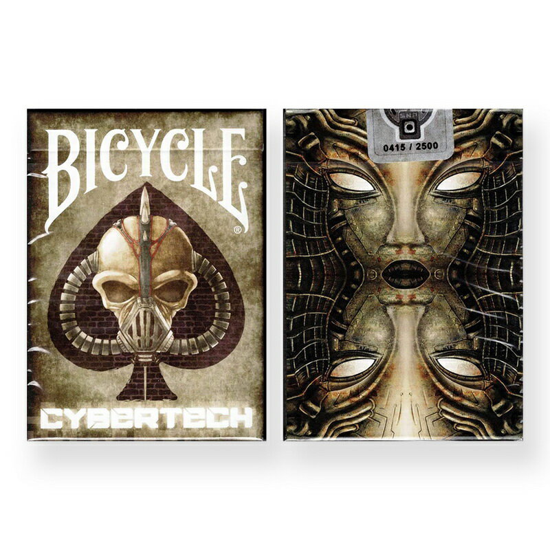 匯奇撲克 Bicycle Cybertech 超人類 進口收藏花切限量版撲克牌