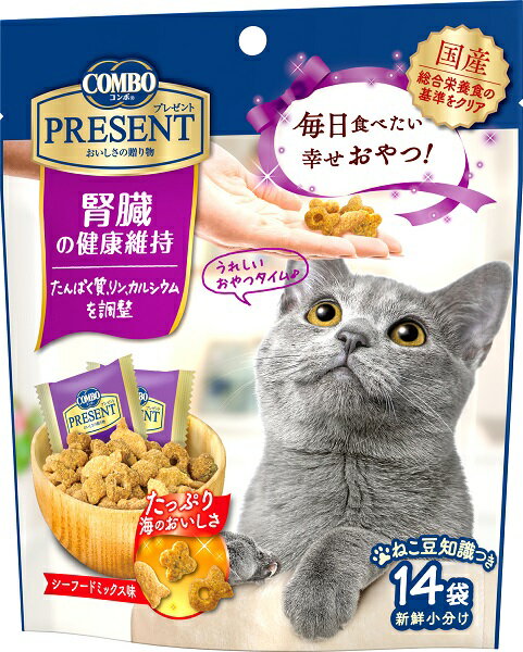 COMBO 貓用綜合營養餅乾 PNOK-42-1腎臟保健 日本國產 42克 / 包