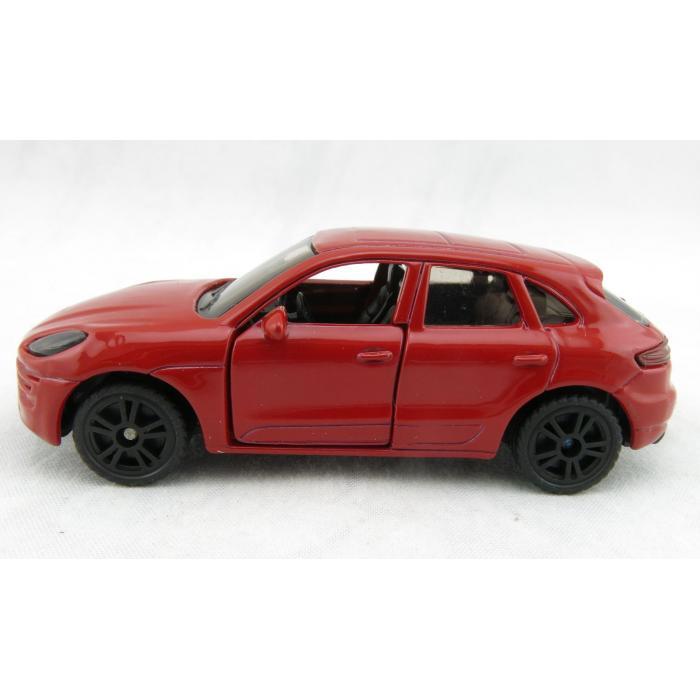 大賀屋 日貨 紅 SIKU 保時捷 Macan Turbo 汽車 玩具 TAKARA TOMY 車 正版 L00010962