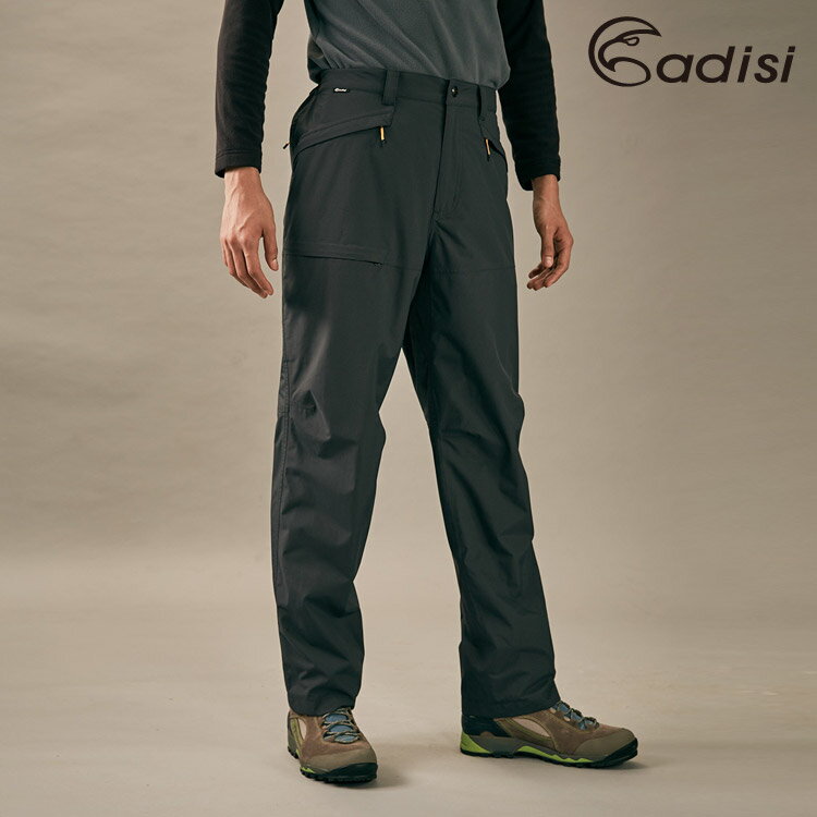 ADISI 男防水透氣保暖長褲AP1821040 (S-2XL) / 城市綠洲 (防水貼條、刷毛、TPU膜)