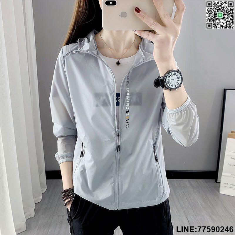 【歡樂購】【現貨免運】夏季戶外超薄冰絲防曬衣女防紫外線透氣彈力外套運動防曬服皮膚衣