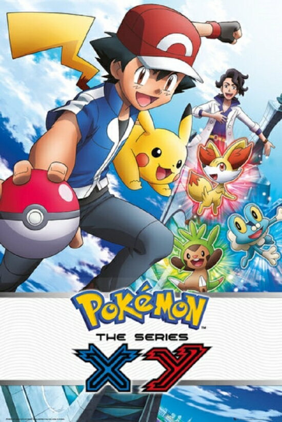 Posterazzi: Pokemon XY Ash Ketchum & Pikachu Poster Print (24 x 36 ...