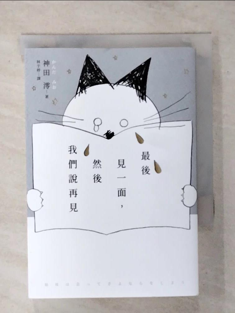 【書寶二手書T1／翻譯小說 ATN】最後見一面，然後我們說再見 神田澪, 林於楟