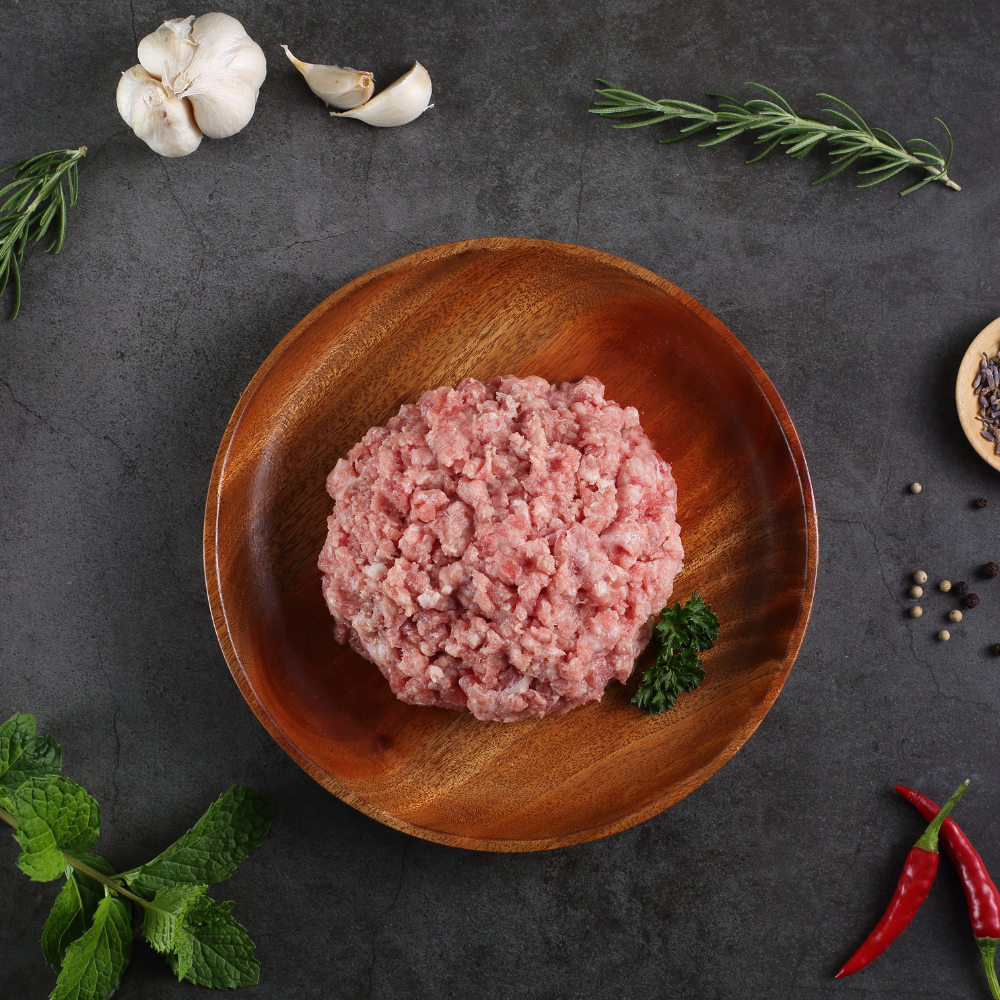 【香草豬】低脂絞肉 200g｜台灣國宴頂級肉品｜肉品安全肝臟檢驗