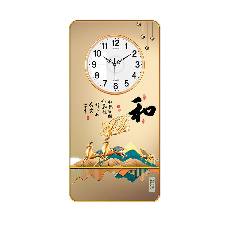 邊框掛鐘裝飾｜客廳家具｜簡約設計｜壁掛式設計