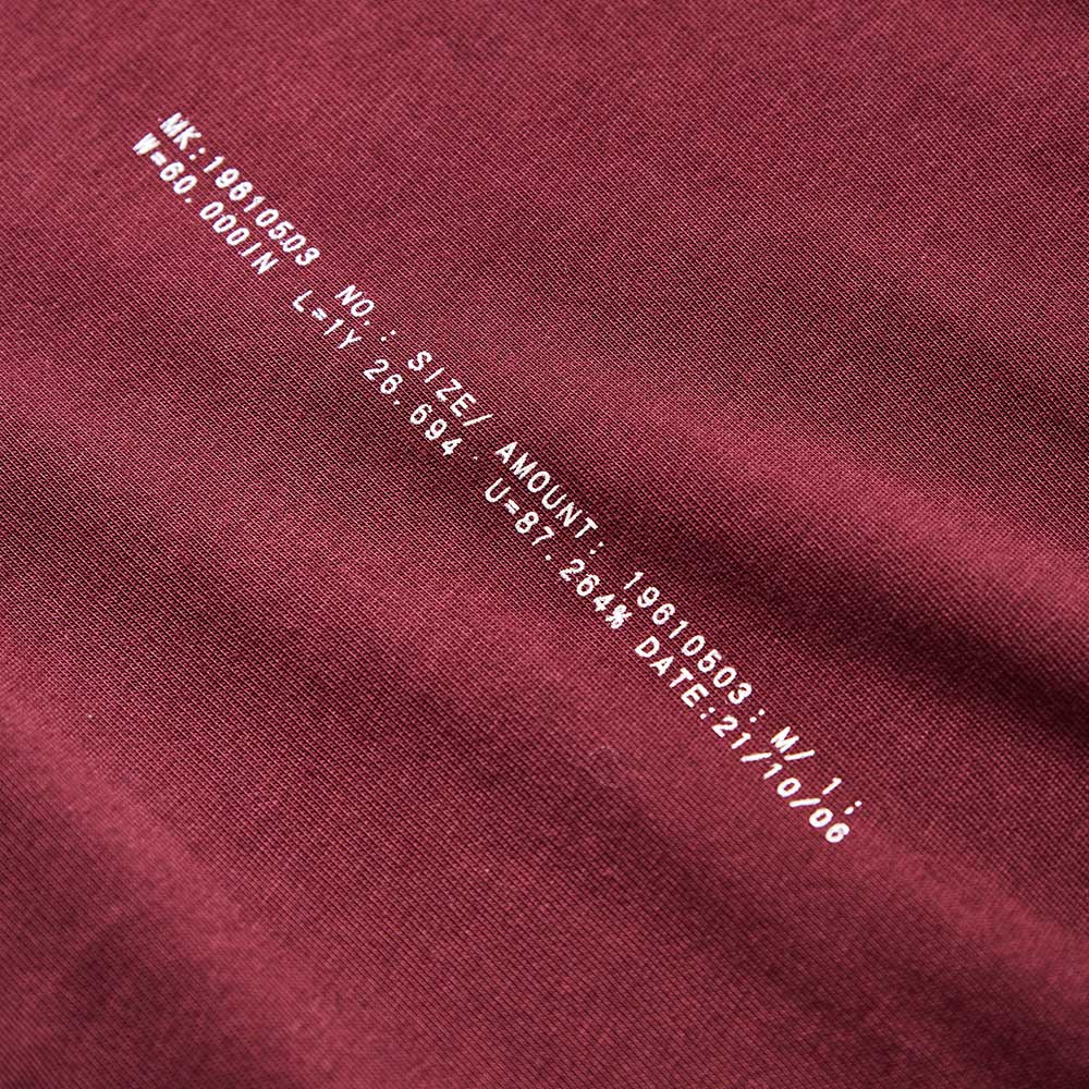 EDWIN 橘標 職人排版LOGO長袖T恤-男款 朱紅色 7