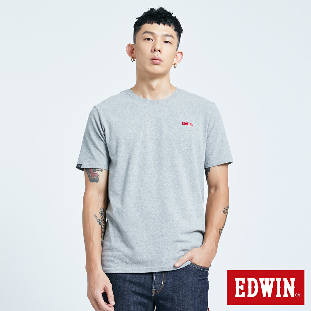 新品↘EDWIN 第八代LOGOT-男款  麻灰