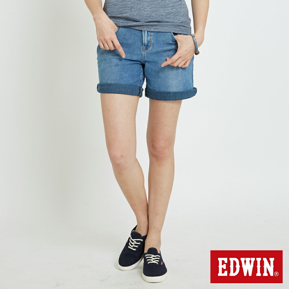 EDWIN 迦績快乾 牛仔短褲