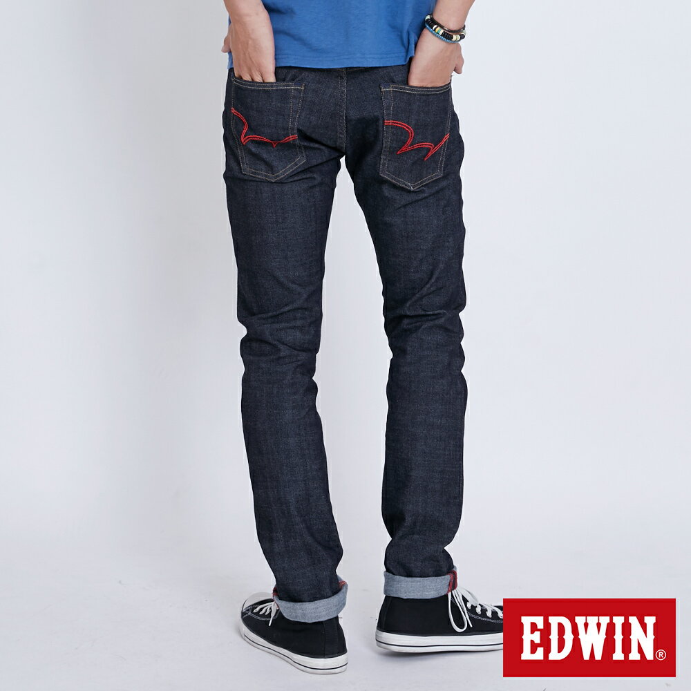EDWIN EDGE窄直筒牛仔褲