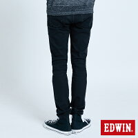 EDWIN 男款 503 BASIC 修身微破窄直筒褲 (黑色) #限時9折 EDWIN 男款 503 BASIC 修身微破窄直筒褲 (黑色) #限時9折