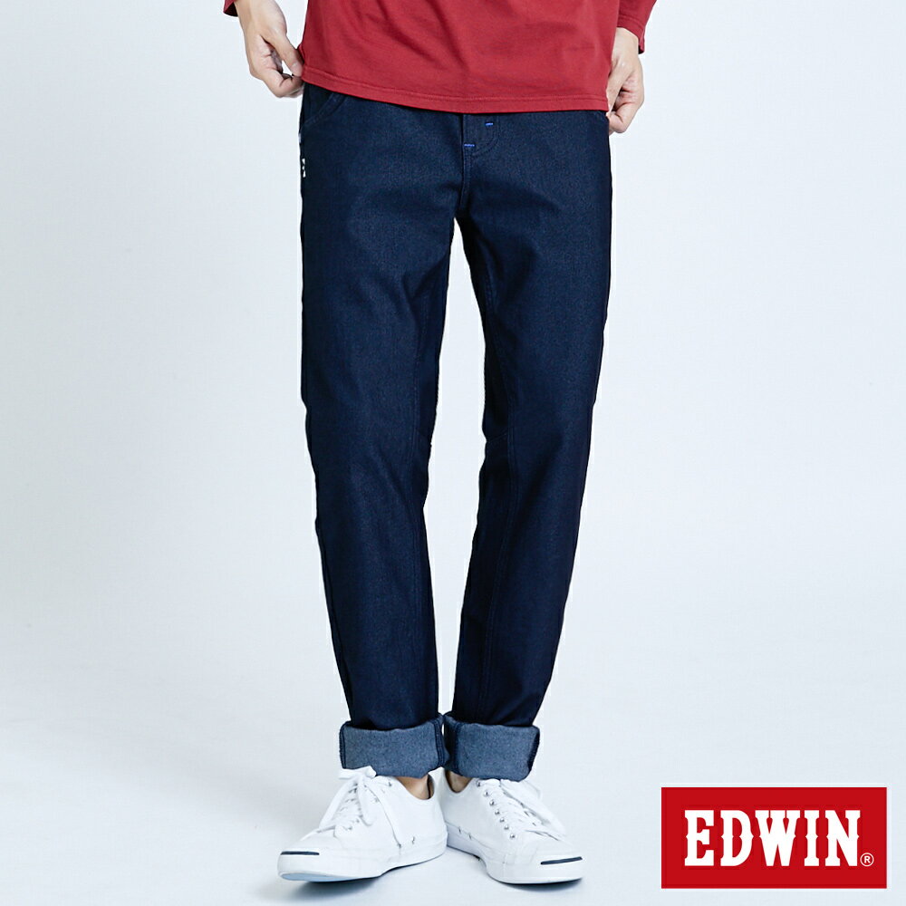 EDWIN 迦績 E-FUCTION X EJ2 伸縮窄直筒牛仔褲-男款 原藍色 SLIM #503生日慶