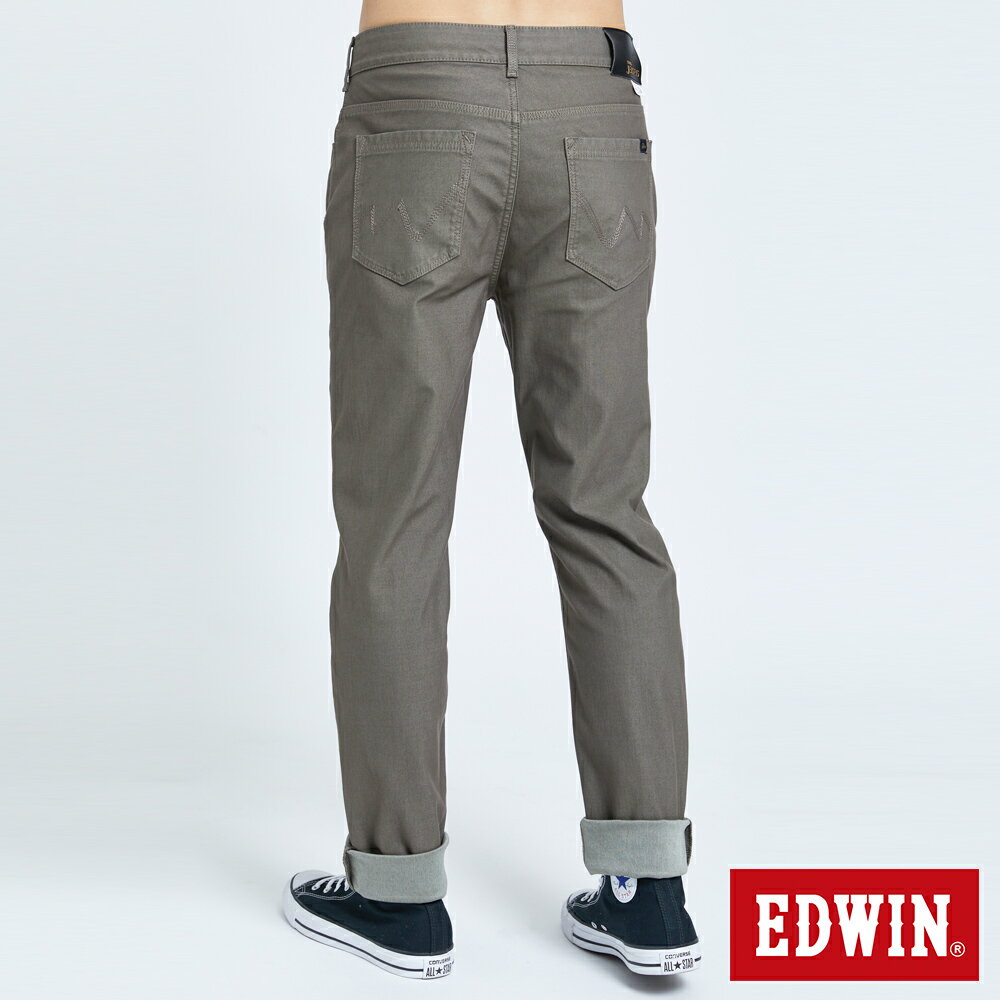 EDWIN JERSEYS 迦績 EJ3 加大碼 超彈中直筒牛仔褲-男款 中灰色 2