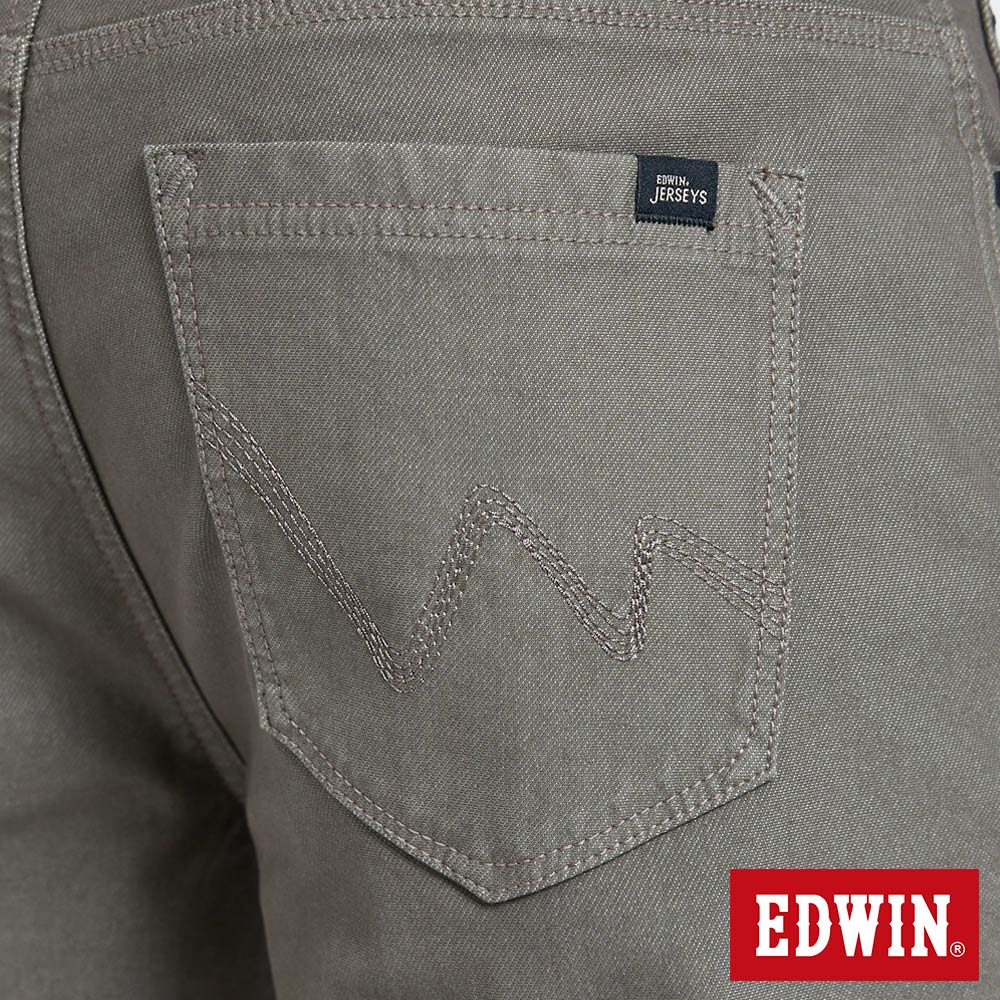 EDWIN JERSEYS 迦績 EJ3 加大碼 超彈中直筒牛仔褲-男款 中灰色 9