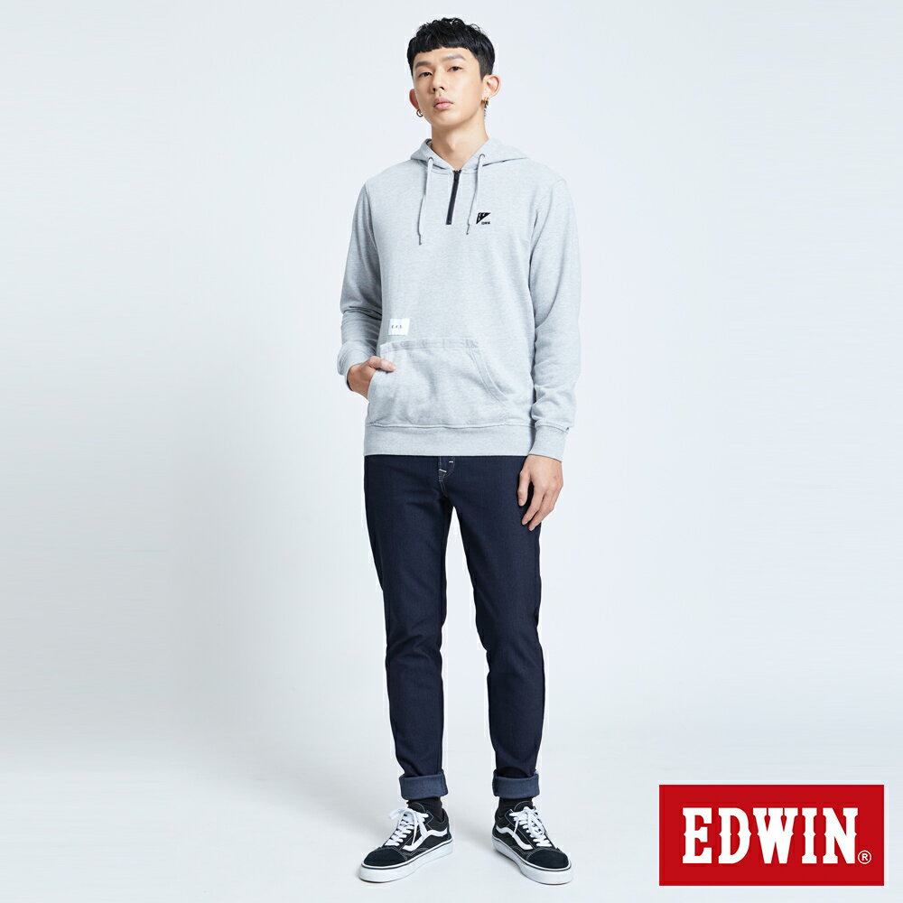 EDWIN JERSEYS 迦績 EJ6 天竹大師MED第四代牛仔長褲-男款 黑色 TAPERED 5