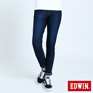 EDWIN JERSEYS 迦績 EJ6 超彈錐形AB牛仔褲-女款 原藍磨 JOGGER #夏日沁涼衣著
