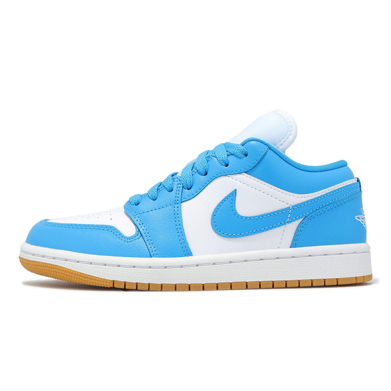 Nike 休閒鞋 Wmns Air Jordan 1 Low 女鞋 男鞋 藍 白 膠底 AJ1 喬丹 一代 DC0774-104