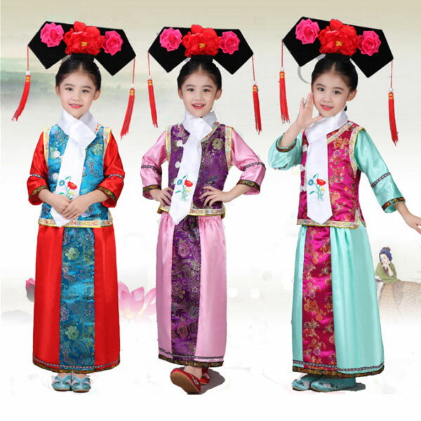 ins 格格裝 古裝 旗袍 唐裝 洋裝 過年 新年 拜年 中國風 格格服 公主 萬聖節 聖誕節 童 表演服裝 和服 ANNA S.