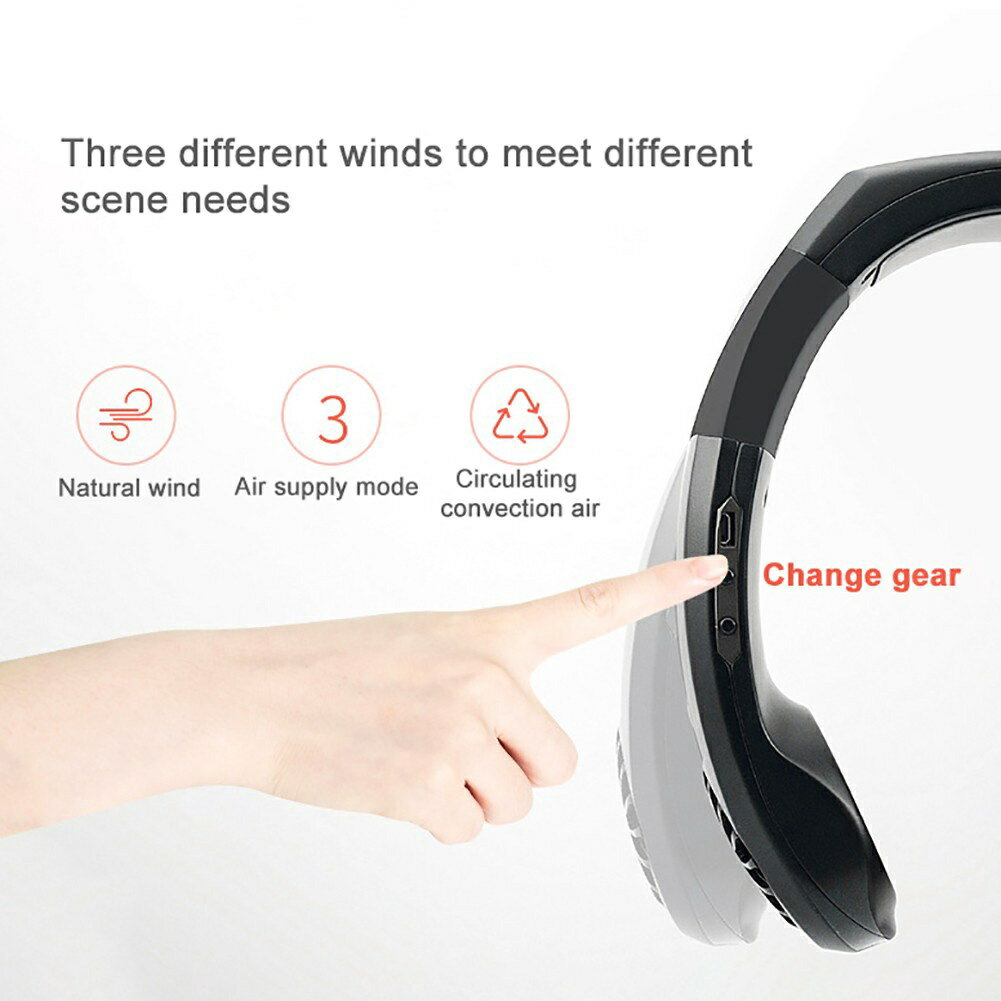 ▬IDI微型冷風機USB迷你冰片便攜掛式空調風扇掛脖子風扇 3