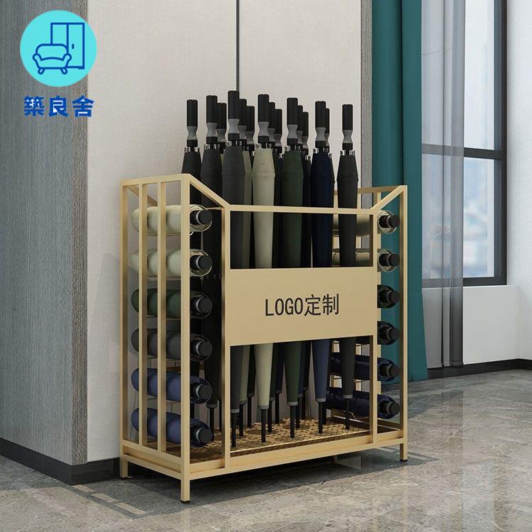 工廠現貨直銷 免運 可開發票 可客製logo 雨傘架 雨傘收納架 整裝雨傘架入門雨傘架大容量定製LOGO家用酒店大堂商用門口落地放傘的架子桶店長優選/特惠 全館折扣 售後保障 zl5313