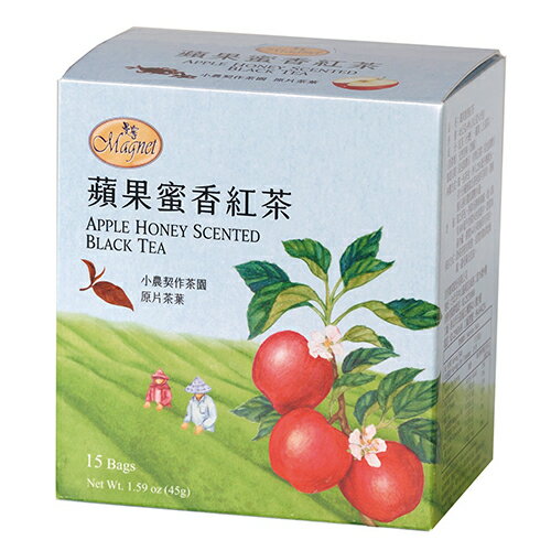 曼寧 蘋果蜜香紅茶(3G/15入)【愛買】【Cube卡+APP下單最高10%回饋】 1
