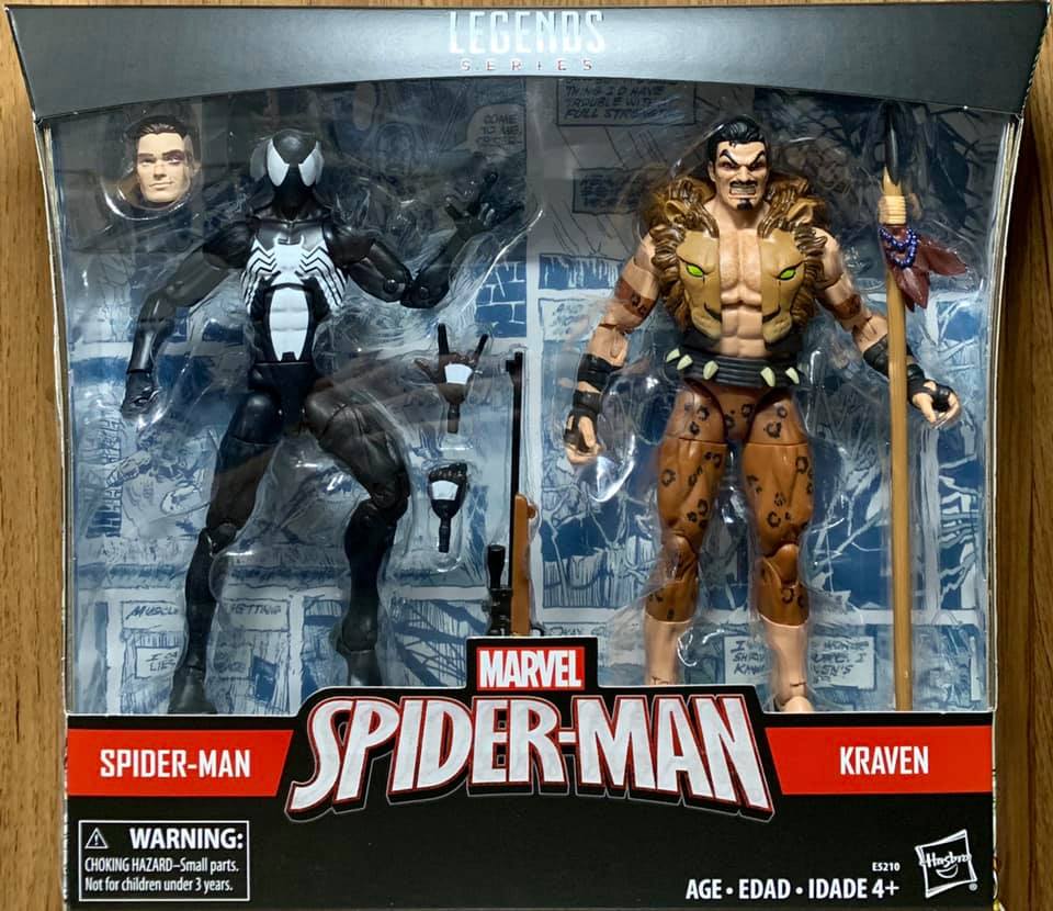 ☆勳寶玩具舖【現貨】漫威 Marvel 蜘蛛人傳奇6吋人物二入組 蜘蛛人&獵人 Spider-Man & Kraven