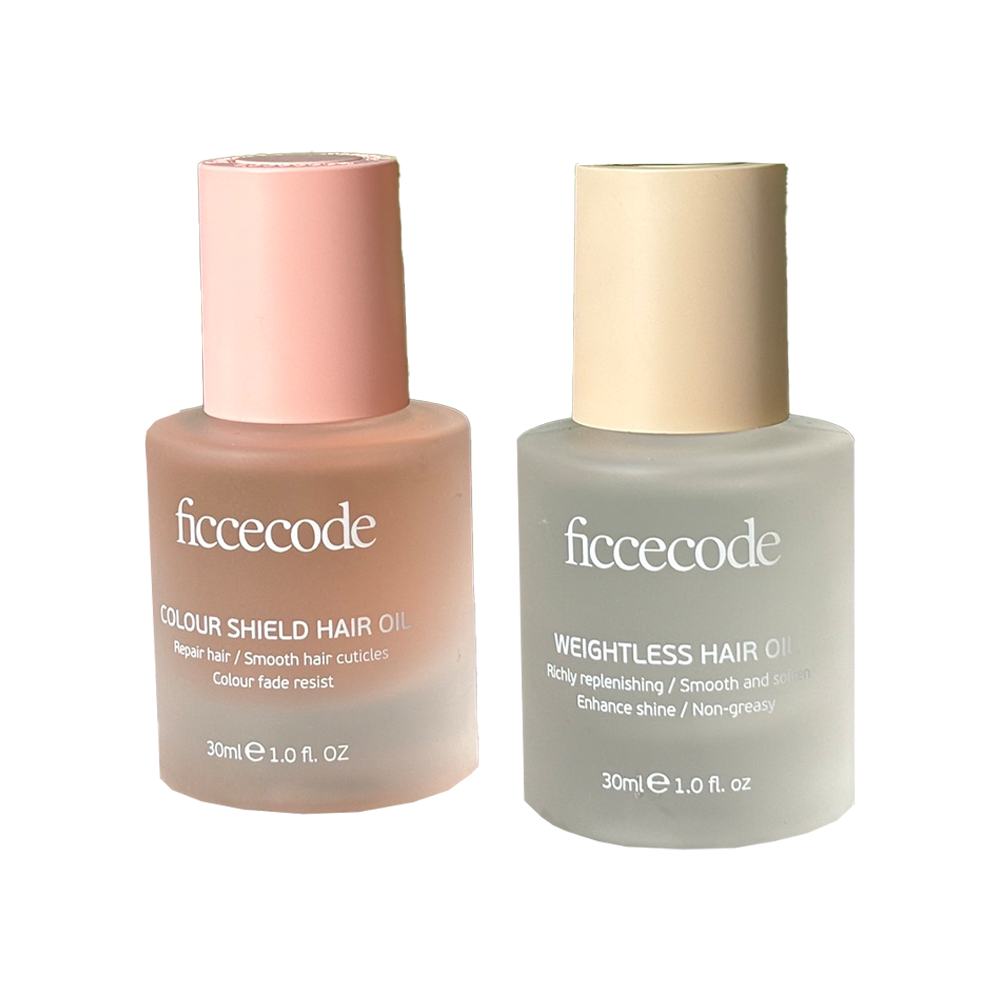 【Ficce Code】 澳洲 若光輕盈賦活護髮精油/固色煙粉瓶 30ml 1