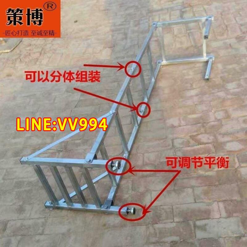 特賣價✅可開發票~爬墻空調安裝爬梯神器支架輕便梯子支架外墻梯多功能臥室外機。