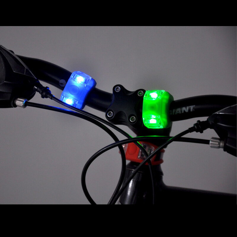 自行車青蛙燈六代青蛙燈警示雙LED爆閃燈雙眼燈山地車兒童車尾燈 1