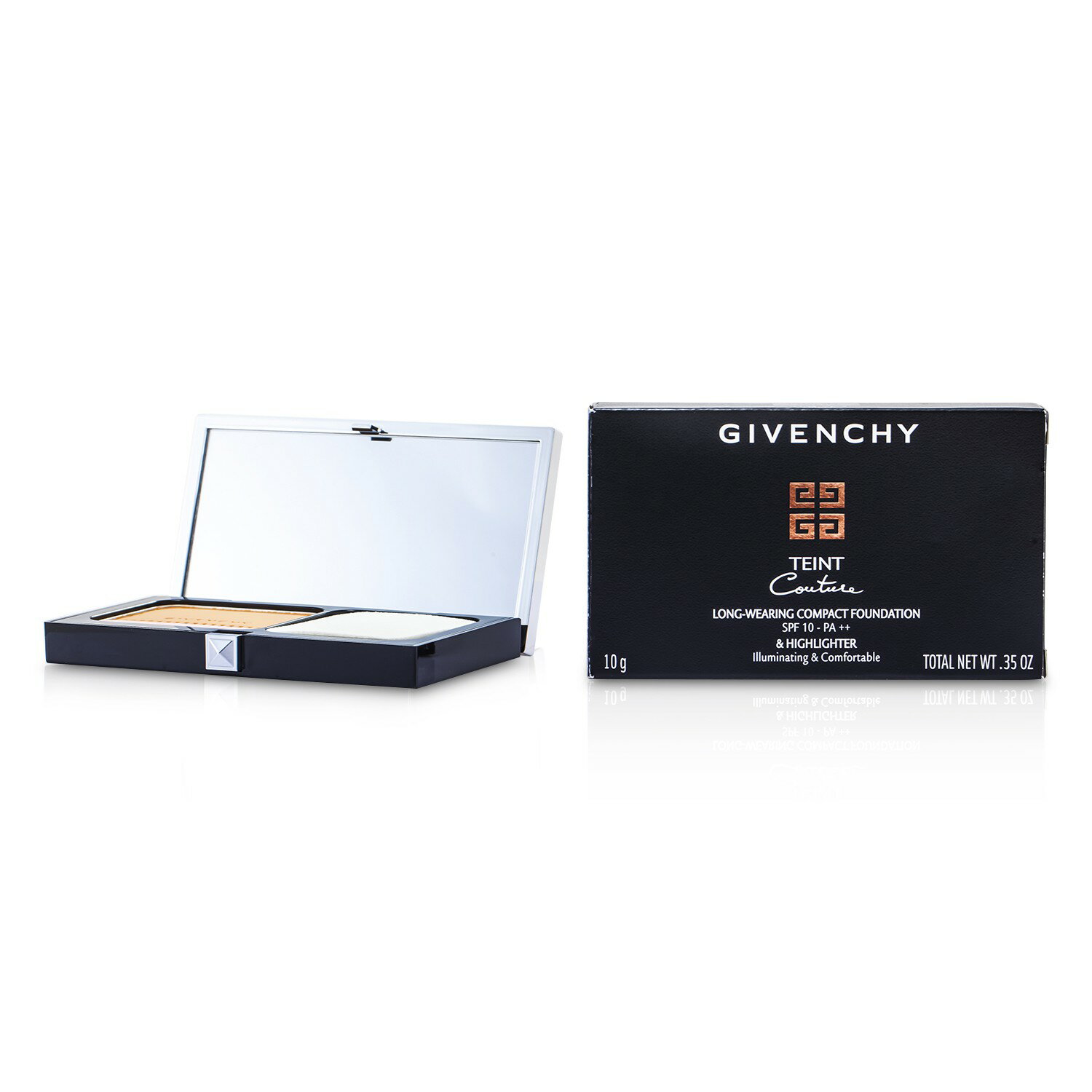 紀梵希 Givenchy - 光感美肌持久粉餅 Teint Couture Long Wear Compact Foundation & Highlighter SPF10