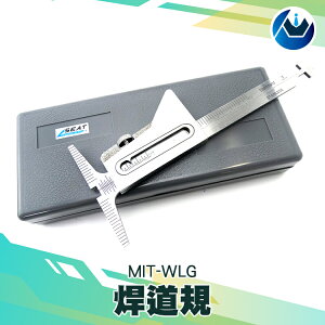 『頭家工具』全不鏽鋼 工業級 焊接角度規 焊道量規 MIT-WLG
