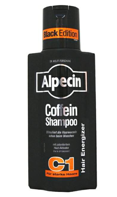 Alpecin 咖啡因洗髮露 洗髮精 德國髮現工程C1 黑金款 #03663【APP下單最高22%點數回饋】