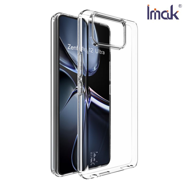 Imak 艾美克 ASUS 華碩 ZenFone 12 Ultra 5G 保護套(纖薄款) 保護殼 輕薄 透明套 TPU軟套 不易發黃【愛瘋潮】