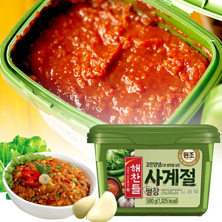 韓國 CJ 豆瓣醬 拌飯醬 生菜沾醬500g[KO8801007052854] 千御國際