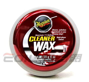 Meguiar's Cleaner Wax 美光 三合一科技蠟(固態) A1214【最高點數22%點數回饋】