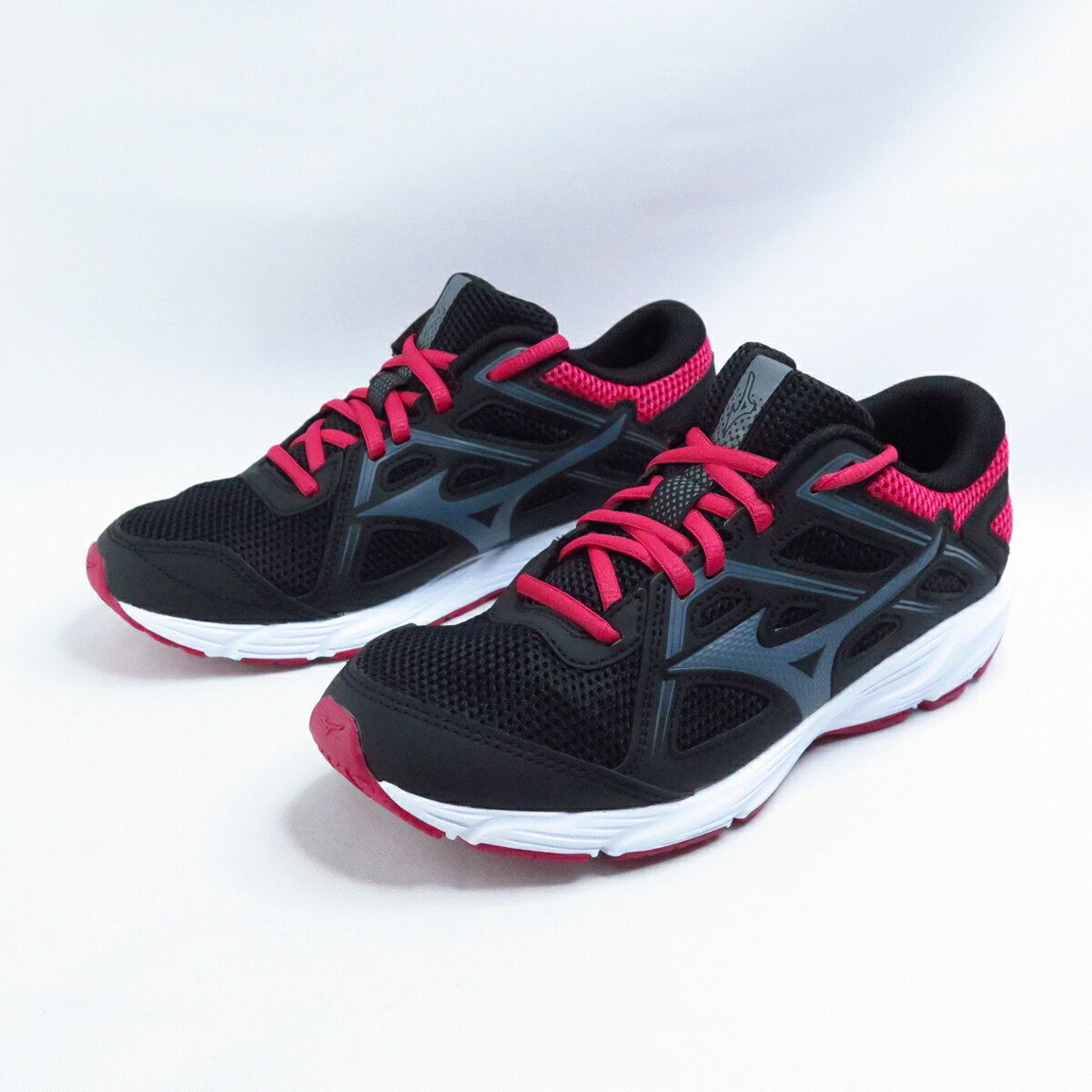 Mizuno SPARK 8 女慢跑鞋 一般型 K1GA230471 黑紅白【iSport愛運動】