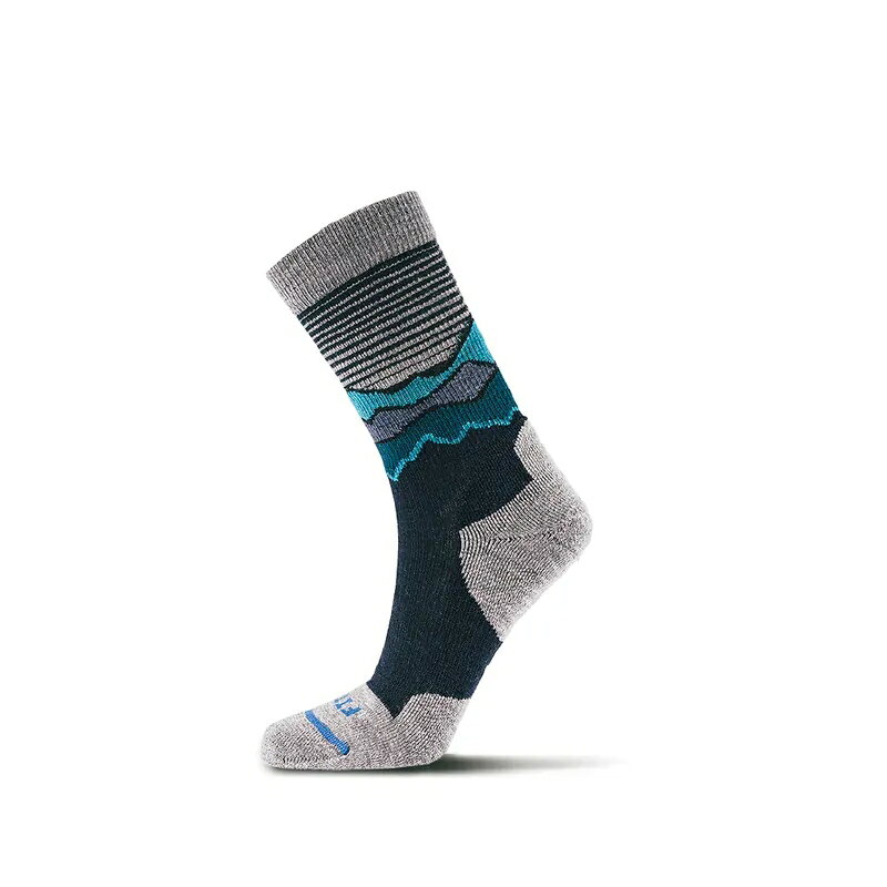 ├登山樂┤美國 FITS Light Hiker - Crew - Reflection 中筒薄毛圈 #F1061-300海軍藍