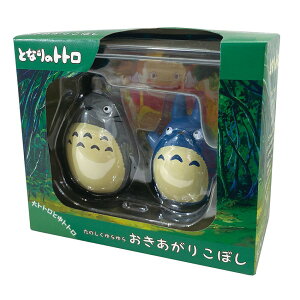 真愛日本 宮崎駿 吉卜力 龍貓 灰龍貓 藍龍貓 搖曳 不倒翁 擺飾 玩具 收藏 禮物