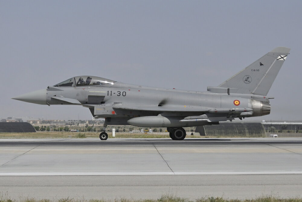 Posterazzi: A Spanish Air Force Eurofighter Typhoon 2000 At Konya Air ...