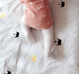0-1-2歲嬰兒春秋裝連褲襪369個月女童寶寶打底襪白色純棉可愛襪子