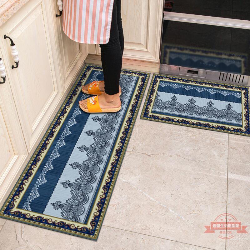 地墊 廚房耐臟長條家用吸水防油防滑吸油可擦免洗門口腳墊 子可定制