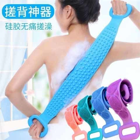 搓澡神器矽膠搓澡巾男女強力搓背搓泥灰長條後背去死皮洗澡沐浴刷