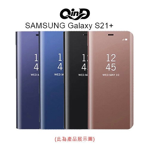 QinD SAMSUNG Galaxy S21+ 透視皮套