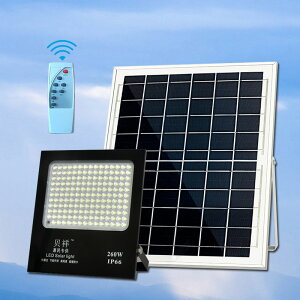 免運 惠民太陽能燈家用戶外用260W大功率防水感應led太陽能投光燈 可開發票
