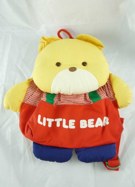 【震撼精品百貨】日本泰迪熊 LITTLE BEAR 造型背包 紅衣 震撼日式精品百貨
