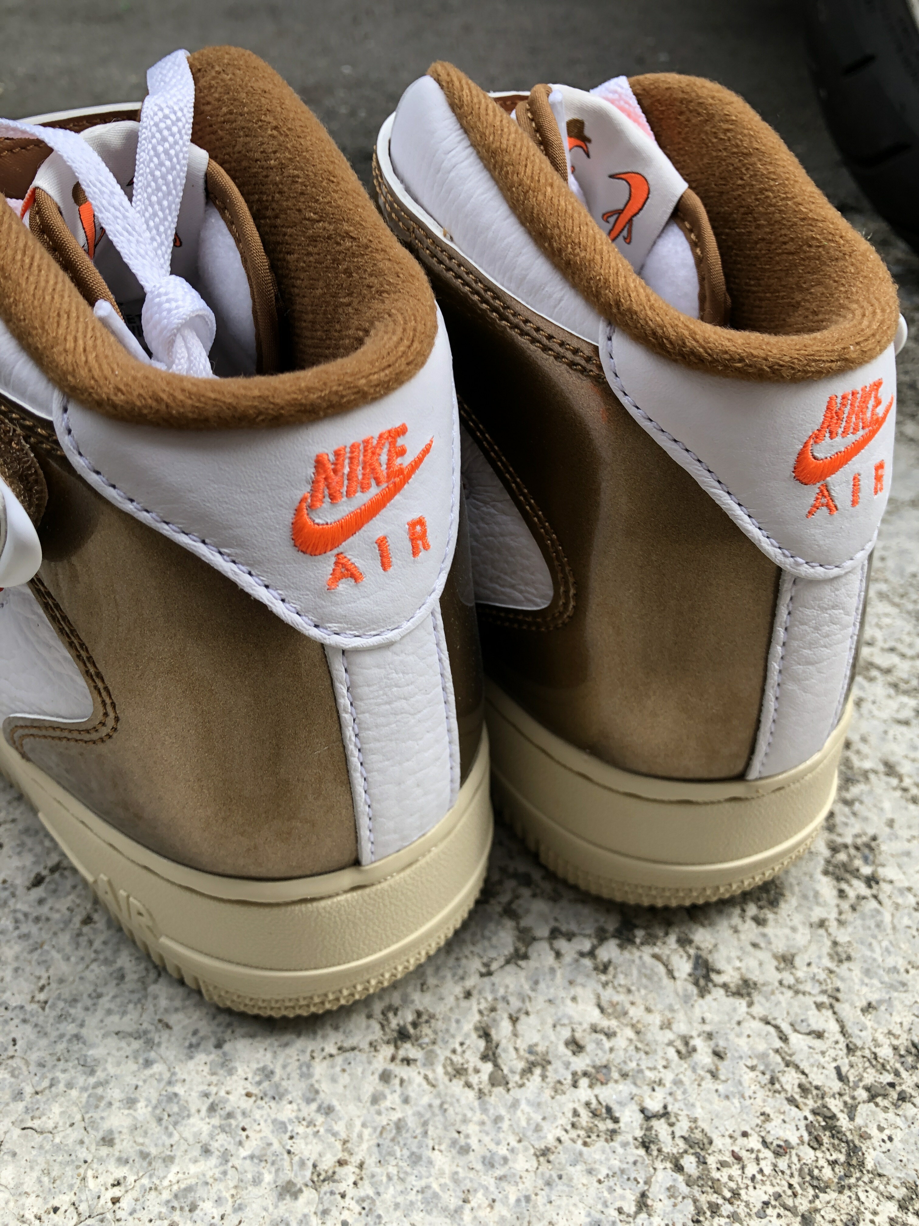 20% OFF] 2022 經典復刻NIKE AIR FORCE 1 MID QS 白金果凍勾男鞋美國