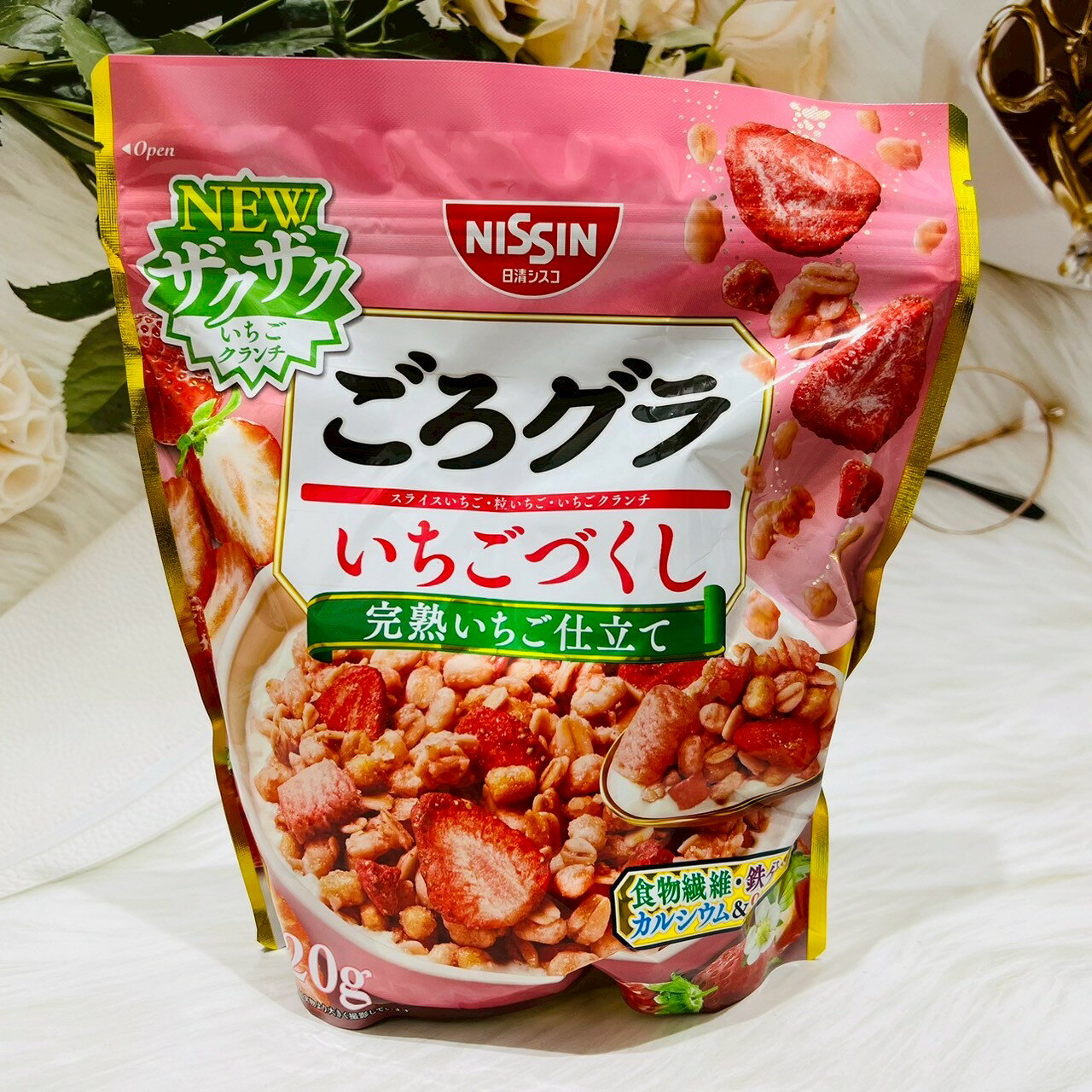 日本 Nissin 日清 早餐麥片 水果燕麥片/草莓麥片 早餐燕麥片 早餐牛奶麥片 脆麥片｜全店$299 全家取貨免運｜滿額折500｜APP下單最高賺19%點數⚡