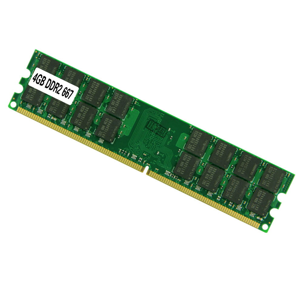 跨境貨源 Z018 臺式機DDR2 667 4G AMD專用內存條 相容8g支援雙通【Snowbelle優選】